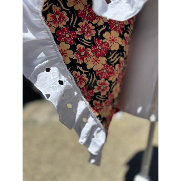 Shuggie Fierce Upcycled and Handmade Kantha Led Zepplin Poncho One Size - Picture 6 of 11